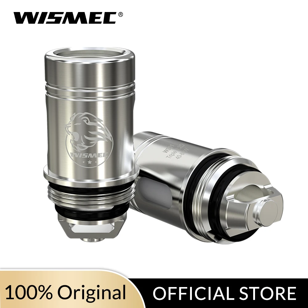[Официальный магазин] 10 шт. Wismec WS01 0. 2 Ом/WS02 25 Ом/WS03 1. 5 Ом/WS04 1.3ом головка/WS M 0.27ом для