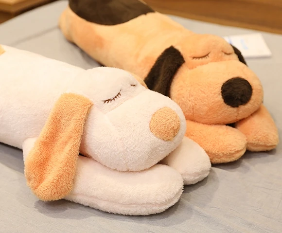 giant cartoon dog cute plush toy super soft puppy sleeping pillow bed decoration gift 59inch 150cm DY50793 (4)