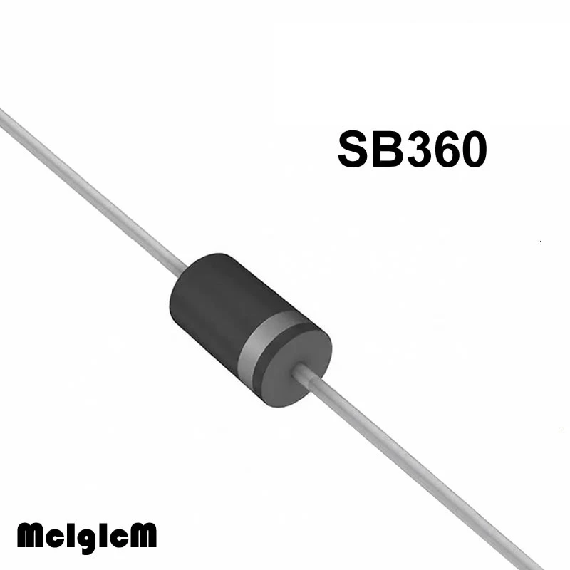 Redresseur Diode Schottky THT 60 V 3 A do201ad sb360-e3//54 schottkydiode Diode