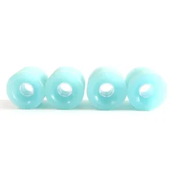 4pcs/Lot 70x51mm Skateboard Wheel Longboard Pu For Rough Grounds Asphalt Road Skates Solid Replacement Wheels Diy Skatesboard
