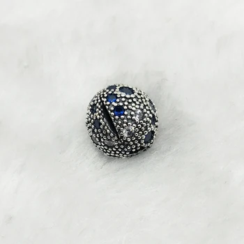 

Classic limited edition planet universe celestial clip charm blue flashing sky fashion jewelry original exclusive sale