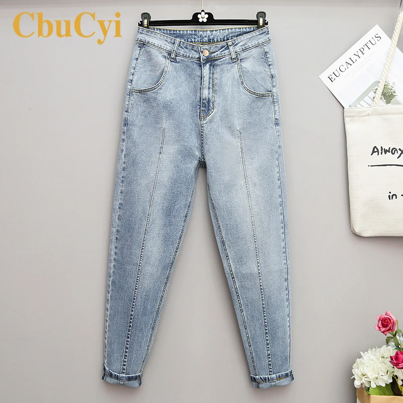 plus size cotton jeans