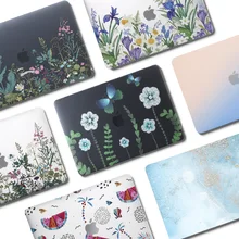 Чехол-клавиатура для ноутбука с мраморным цветочным узором для нового 3D MacBook Air 13 Pro11 13,3 15 дюймов retina Touch Bar A1932 A2159