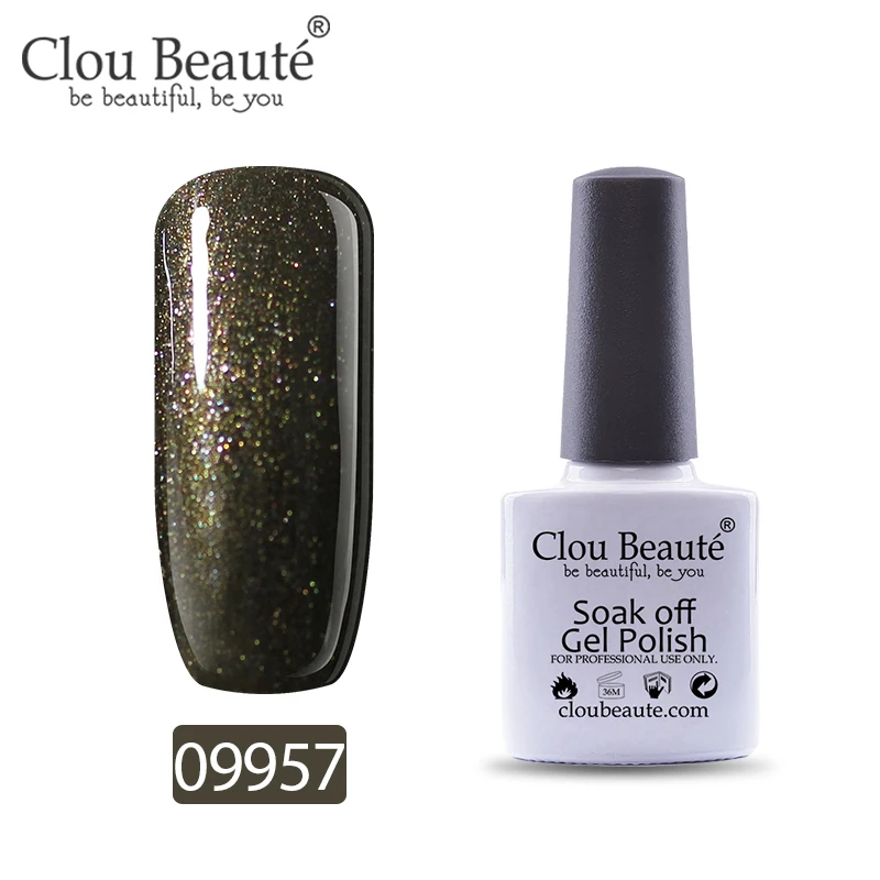 09957 Гель-лак Clou Beaute UV Vernis полуперманентный Гель-лак Маникюр полуперманентный Vernis основа и верхнее покрытие праймер лак для ногтей - Color: 09957