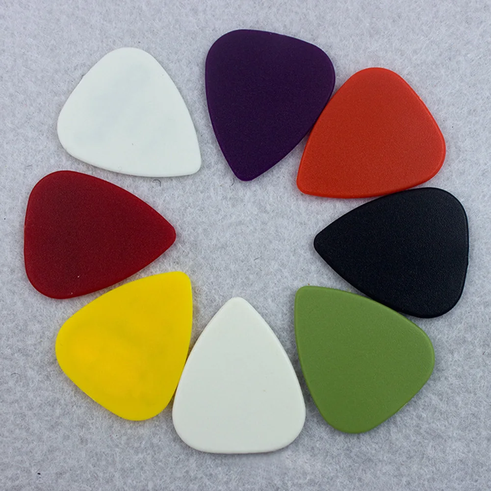 20pcs 0.58mm 0.98mm 1.5mm Smooth ABS Guitar Picks Plectrum Durable Guitar Picks for Guitar Bass Ukelele Players