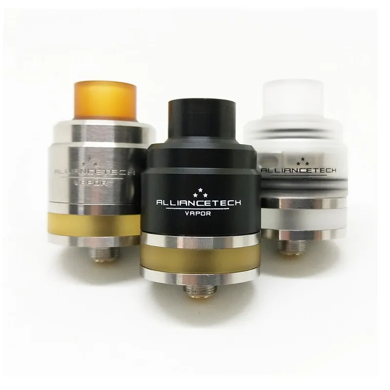 

Newest Flave RDTA 24mm 2ML Capacity Vape Tank with BF Pin Side Airflow Control Single Coil 304 SS fit 510 E cigarette Mech Mod