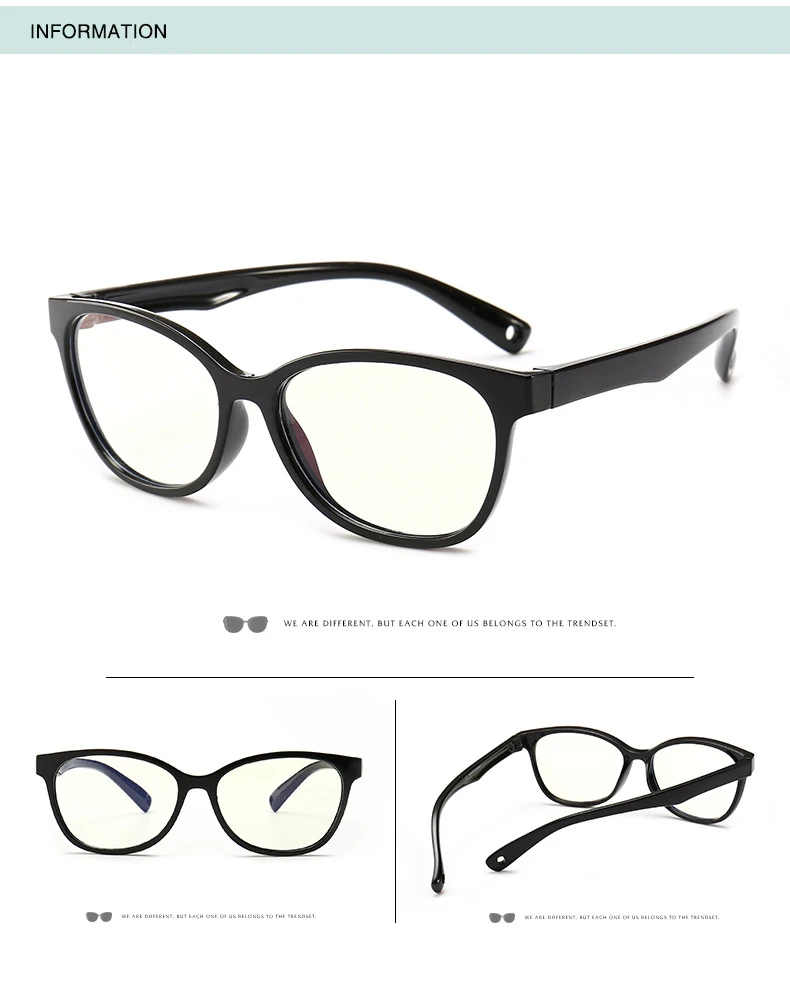 Kids Computer Glasses Video Gaming Glasses Anti Harmful Blue Light UV400 Anti Glare Protection Eyewear for Children