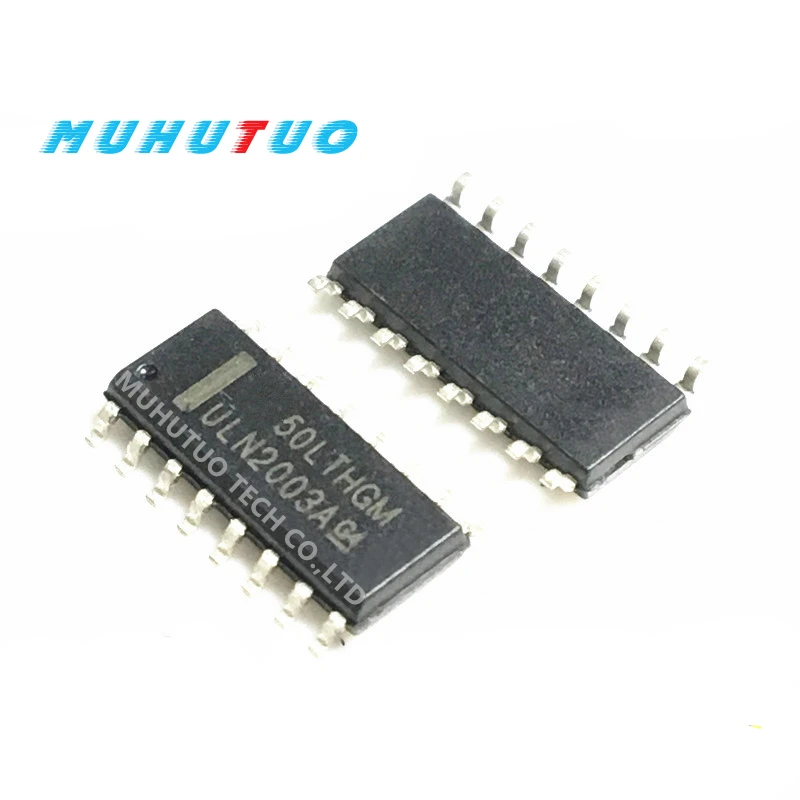 

10PCS ULN2003 ULN2003A ULN2003ADR ULN2003AG Driver Chip Patch SOP16
