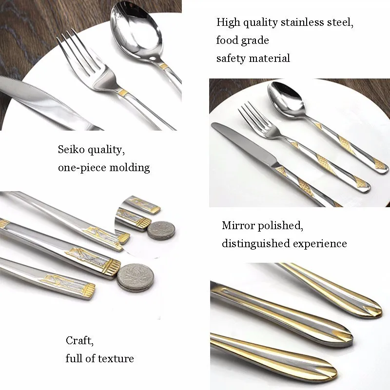 12 шт./набор столовых приборов для путешествий кемпинга набор многоразовая