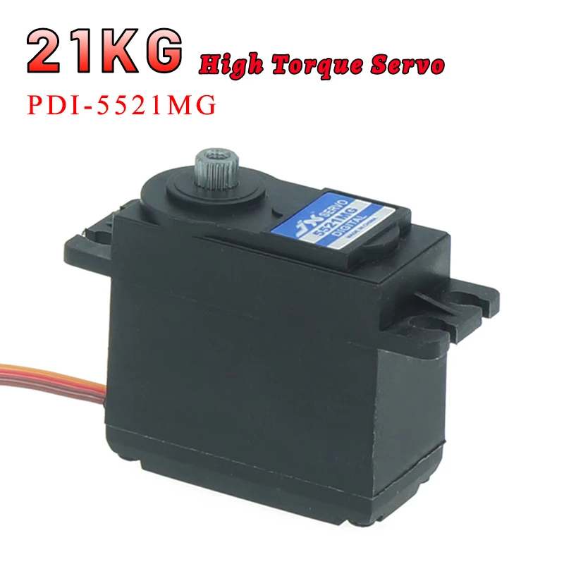 JX Servos PDI 5521MG 21KG Large Torque Metal Gear Digital Steering Gear