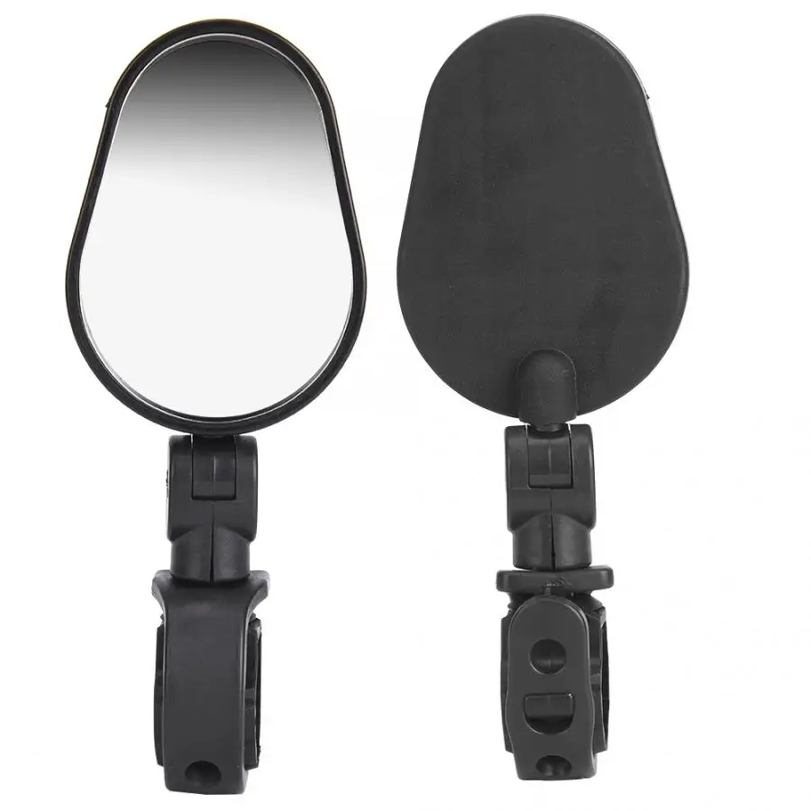 Adjustable 2 pcs ABS Plastic Adjustable Angle Bicycle Review Rear Back View Rearview Mirror Bike Bicycle Mirror Accessories