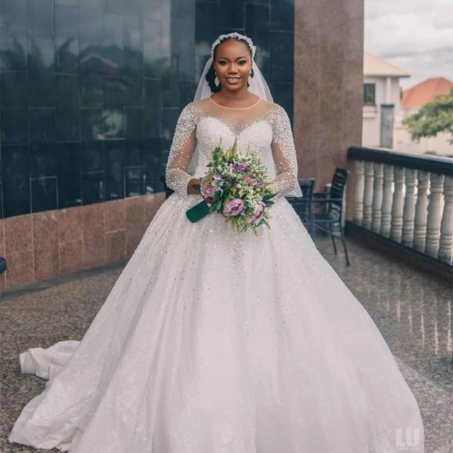 Elegant Ball Gown Off the Shoulder White Satin Long Wedding Dresses