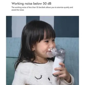 

Mini Handheld Nebuliser Steaming Tool Health Care Atomizer Portable Nebuliser Humidifier Inhaler Nebulizer