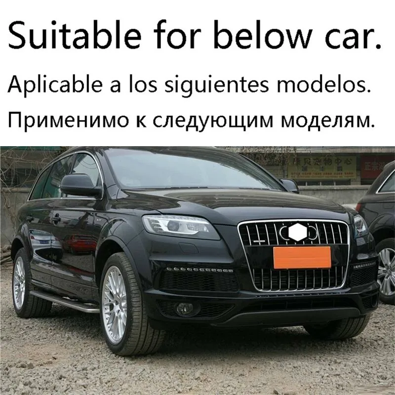 Авто педаль Автомобильная Модифицированная хромированная Автомобильная Стайлинг декоративная наклейка полосы яркие блестки 10 11 12 13 14 15 для Audi Q7