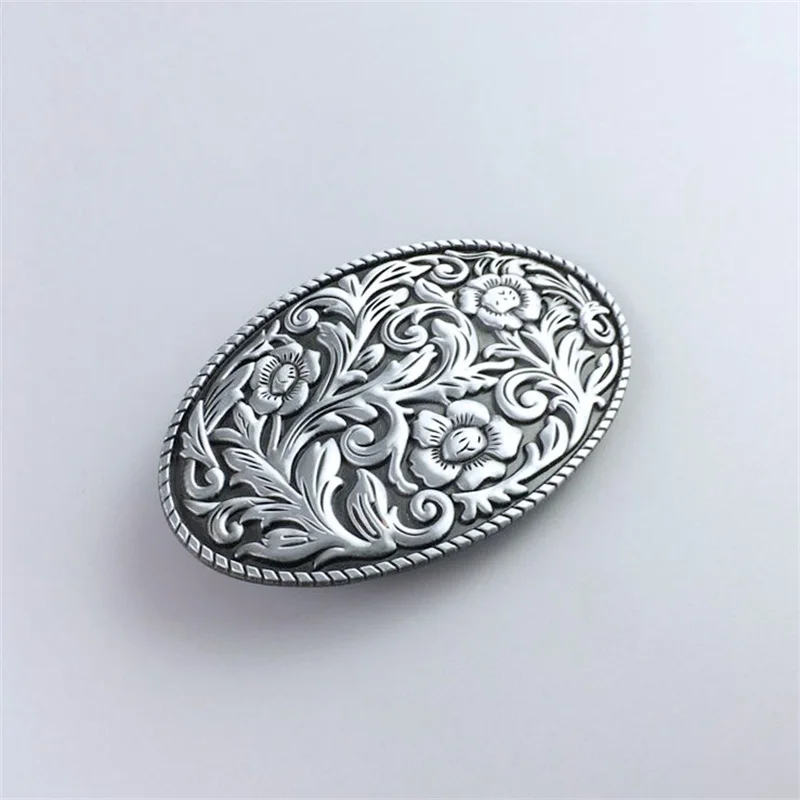 Розничная оригинальная Западная пастушка цветок старинная пряжка ремня BUCKLE-WT097AS также в США