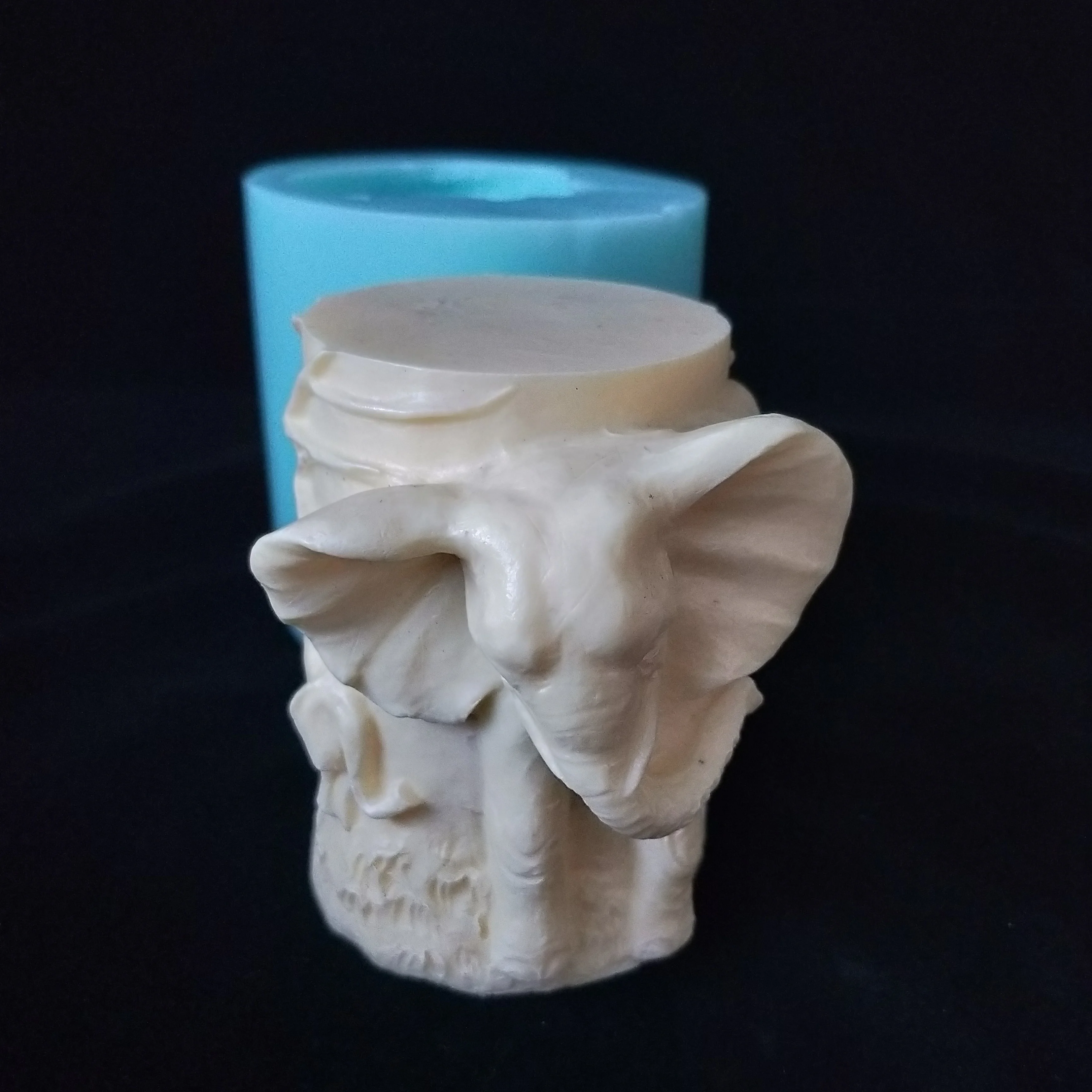 DW0151 PRZY силиконовые формы 3D в форме слона мыло ручной работы силиконовая форма формы для свечей шоколад из торта для свадьбы
