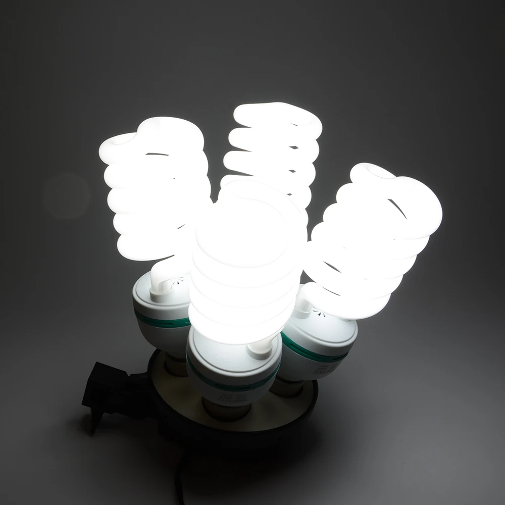2 шт./лот Высокое качество 150 Вт E27 5500K CFL освещение, Видео, Фото лампочка дневного света сбалансированный энергосберегающий флуоресцентный подвесной светильник