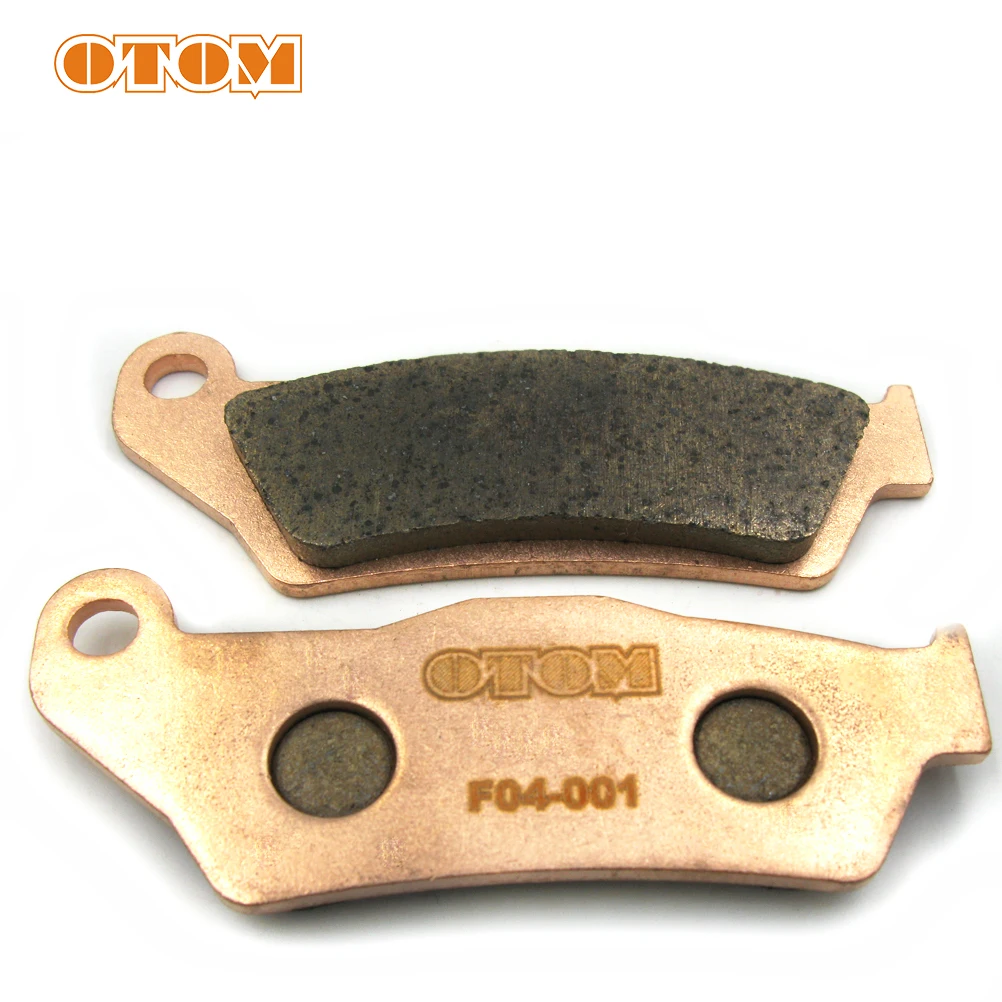 OTOM передние тормозные колодки F04 для мотокросса Dirt Bike медные базовые тормозные диски для KTM SX SXF XC XCF XCW EXC MXC Husqvarna FC FE TC TE