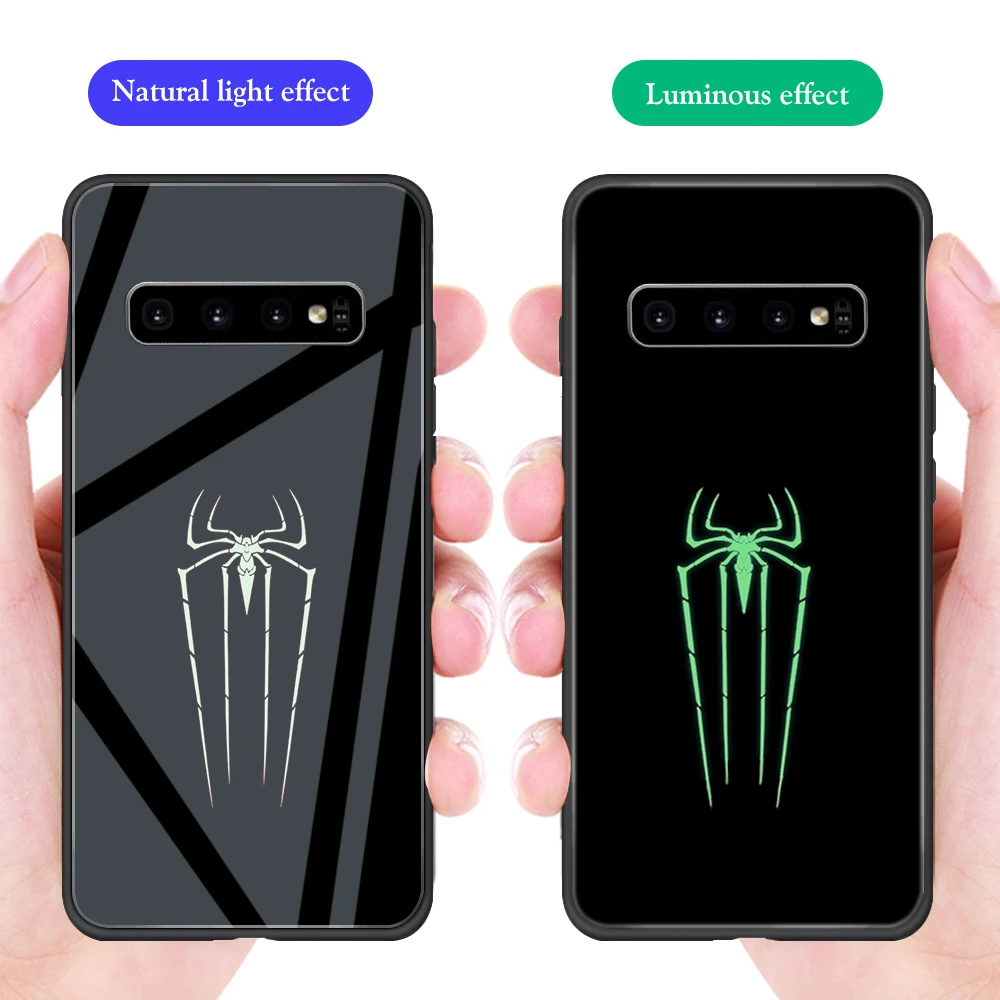 WM03788 Стекло чехол для samsung Galaxy S10 S10e S9 S8 S7 Примечание 10 9 8 A30 A40 A50 A70 A6 A7 A8 A9 J4 J6 J7 плюс чехол с героями комиксов Марвел - Цвет: WM03788