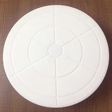 Пластиковая тарелка для торта вращающаяся противоскользящая круглая подставка для торта украшение поворотный стол кухонная сковородка "сделай сам" инструмент для выпечки