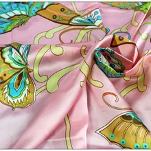 Шелковый Гладкий креп-сатин, шелк, атласная шелковая ткань, платье cheongsam, дизайнерская ткань, гладкая, яркая и высококачественная