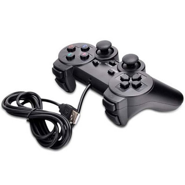 Joystick USB2.0 Shock Joypad Gamepads Game Controller For PC Laptop Computer Win7/8/10/XP/Vista
