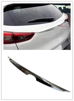 

Fit for Mazda CX-3 CX3 2015-2018 Car Styling ABS Chrome Car Rear Door Trunk Lid Cover Trim 1pcs Auto Accessories