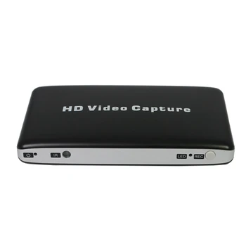 

USB 1080P HD Video Capture HDMI HDD Game AV Video Capture Recorder + Remote Control Game Recording Support Video Playback(US Plu
