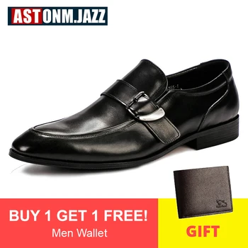 

Men Casual Wedding Dress Shoe Black Casual Shoes Men Genuine Leather Flat Brogue Shoe Big Size Handmade Men Shoes Leather Formal