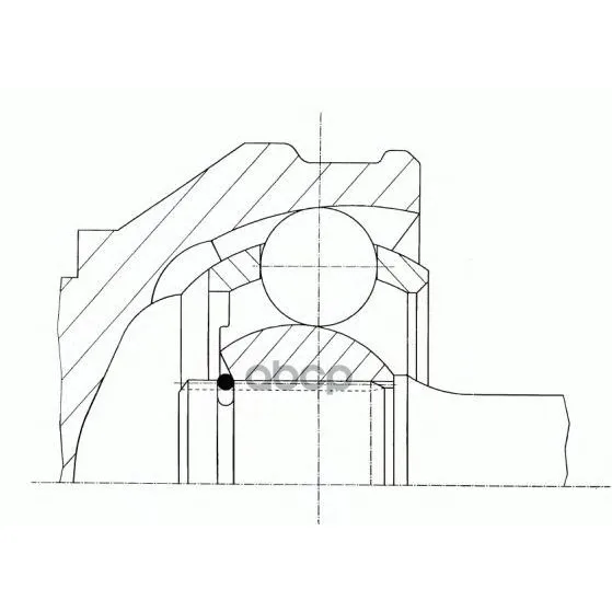 Шрус Ком Кт(Пыльник Смазка Хомут) GKN(Loebro) арт. 301947