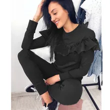 Женский спортивный костюм, комплект из двух предметов для женщин, s, 2 шт., спортивный костюм, набор для девушек, для бега, для активного спорта, блузка, топы, брюки, наборы#3