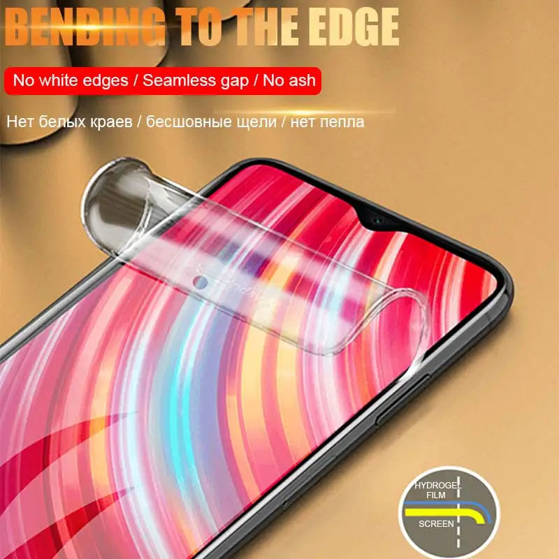 4-1 шт 200D полная защитная пленка для Xiaomi Redmi Note 8 6 K20 7 Pro Защита экрана для Redmi 7 K20 7A Гидрогелевая пленка не стекло