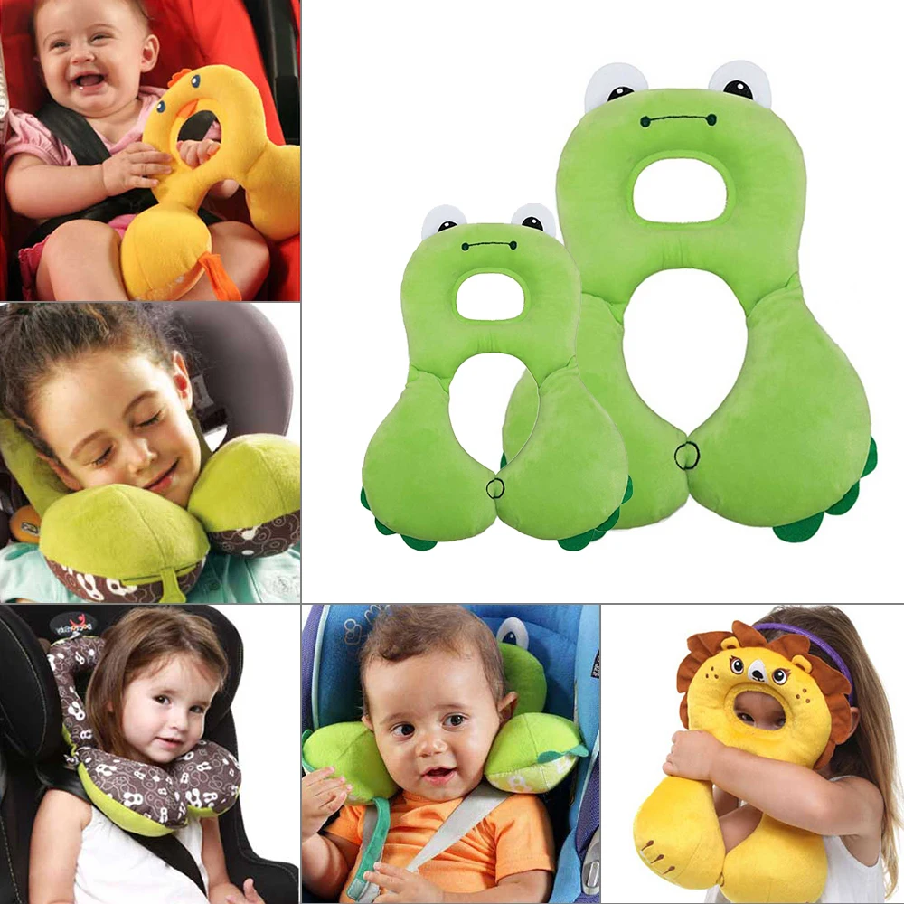 

Stroller Accessories Baby Stroller Pillow Infant Car Seat Head Neck Protection U Shaped Pillow Soft Adjustable Head Support