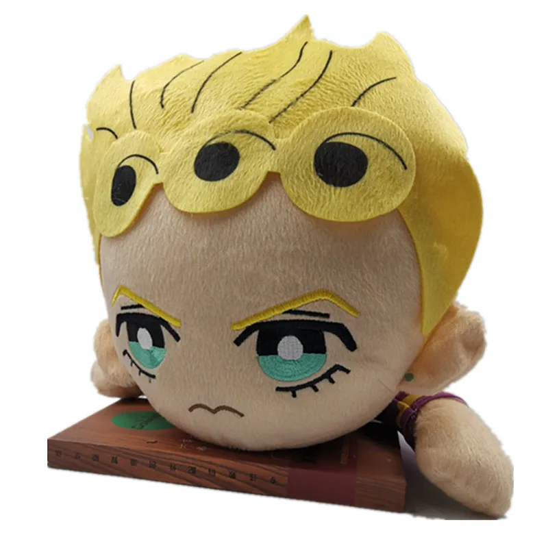 40 см, новинка, JoJo невероятное приключение Giorno Giovanna набивные плюшевые игрушки игрушка Детские кухонные принадлежности мягкая подушка на день рождения подарки для друзей - Цвет: Фиолетовый