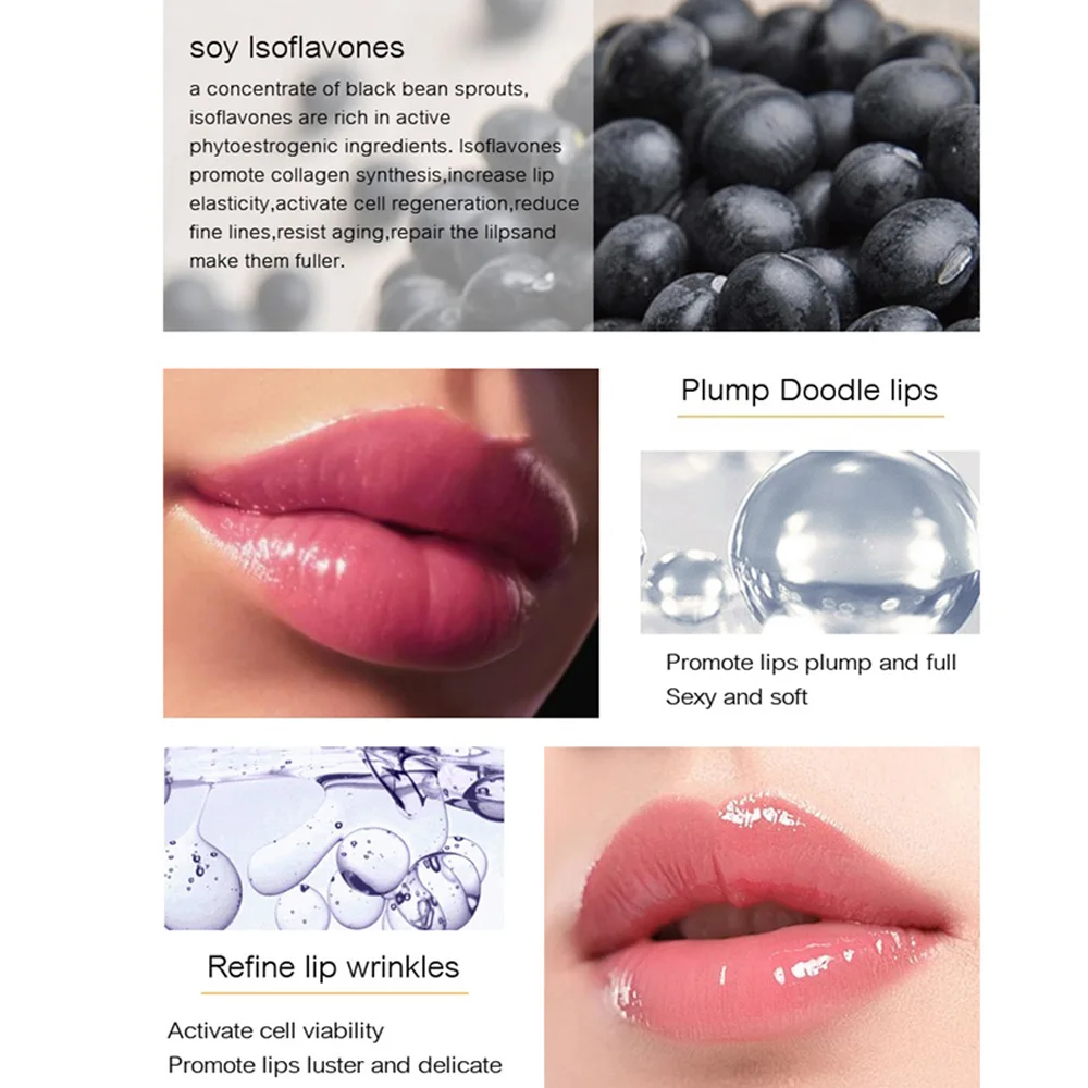 Lip Plumper Shiny Liquid Lipstick Long Lasting 3D Sexy Volume Plump It Lip Gloss Moisturizing Sexy Big Lips Essence Lipgloss Ba