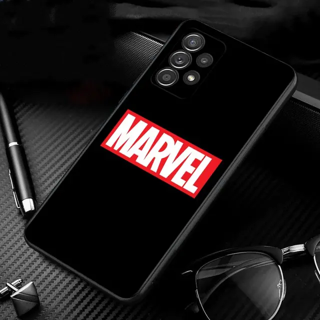 Phone Case For Samsung Galaxy A51 A12 A21s A71 A52 A31 A32 A02s A72 A11 A41 A22 A01 A51 A02 F42 Shell Marvel Logo Avengers Heros B12