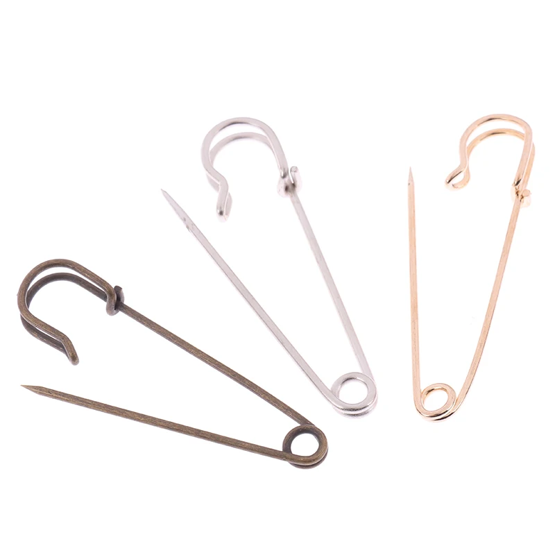 12pcs Large Heavy Duty Stainless Steel Big Jumbo Safety Pin Blanket Crafting for Making Wedding Bouquet Brooch DIY Decoration | Дом и сад