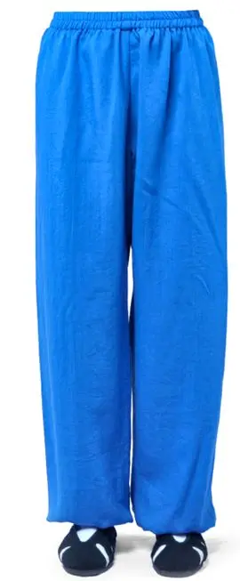 Wudang Linen martial arts tai chi pants taiji kung fu wushu bloomers trousers Unisex