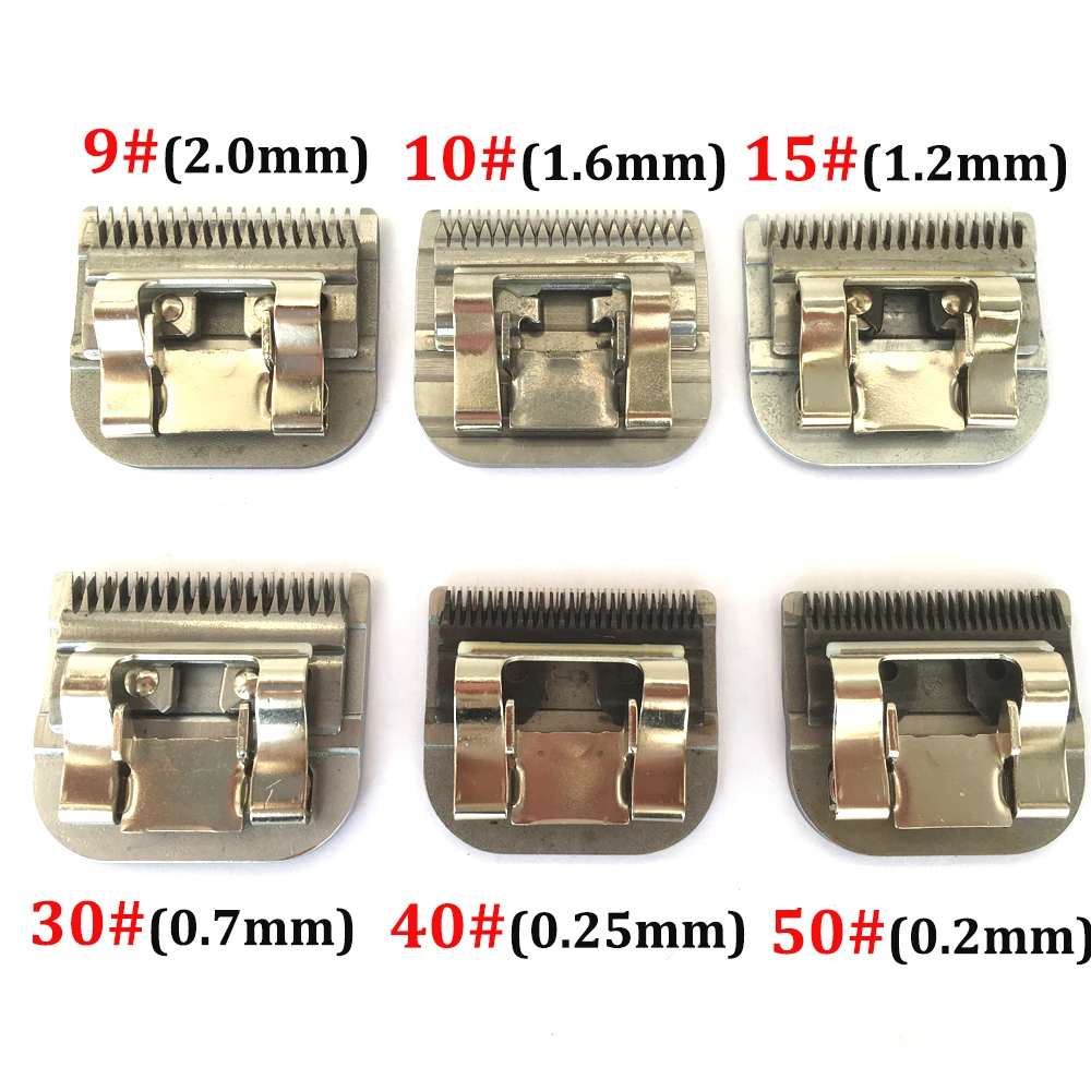 Professional pet clipper blade A5 blade10# 20# 30# 40#15# 9# fit most Andis and Oster clippers Pet Grooming Replacement Cutter | Красота и