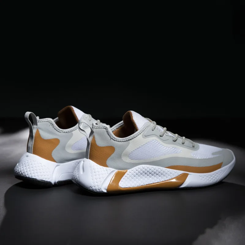 Night reflective sneakers outdoor training shoes casual shoes light men's shoes comfortable trend sneakers men off white