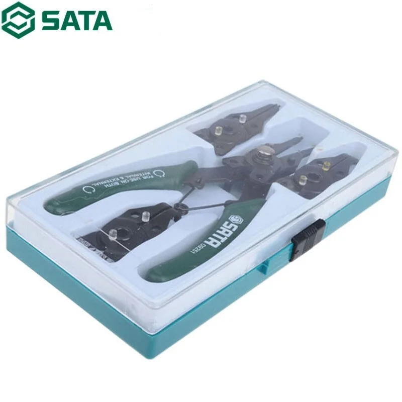 Щипцы стопорные четырехв 1 SATA инструмент пружинный зажим угловой прямой