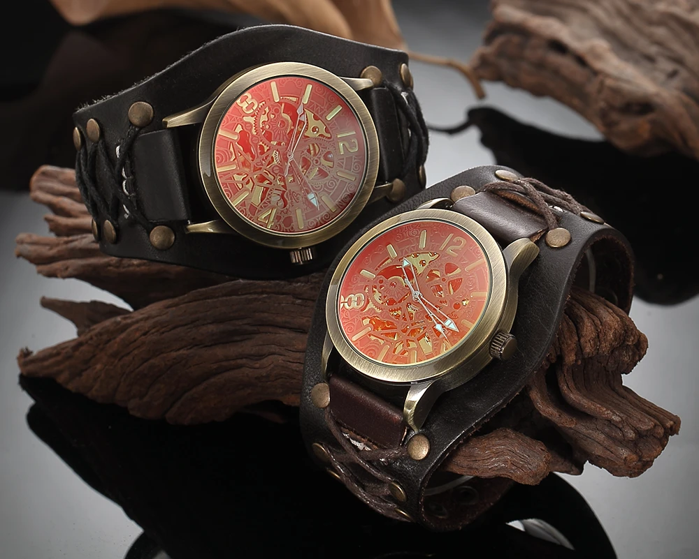 2019_SHENHUA_Brand_Fashion_Leather_Bronze_Watch_Men_Automatic_Mechanical_Skeleton_Antique_Watches_Re (3)