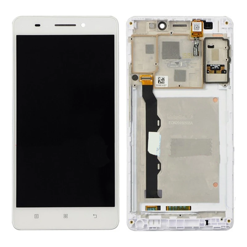 ЖК-экран и дигитайзер Полная сборка с рамкой для lenovo A7600