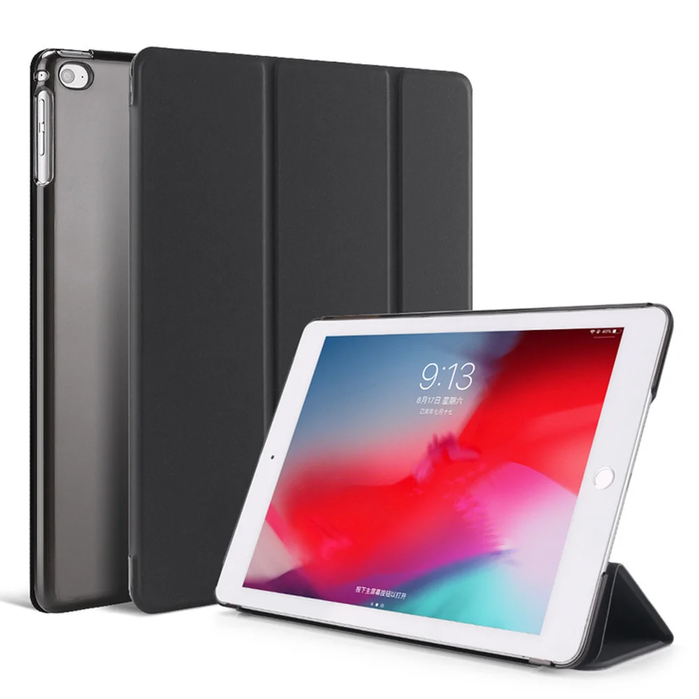 Case cover For iPad mini 7.9&quotmodels A1432 A1454 A1455 Lightweight Slim Shell capa Pu Leather+PC Cover for 1 2 3 4 5 | Компьютеры и