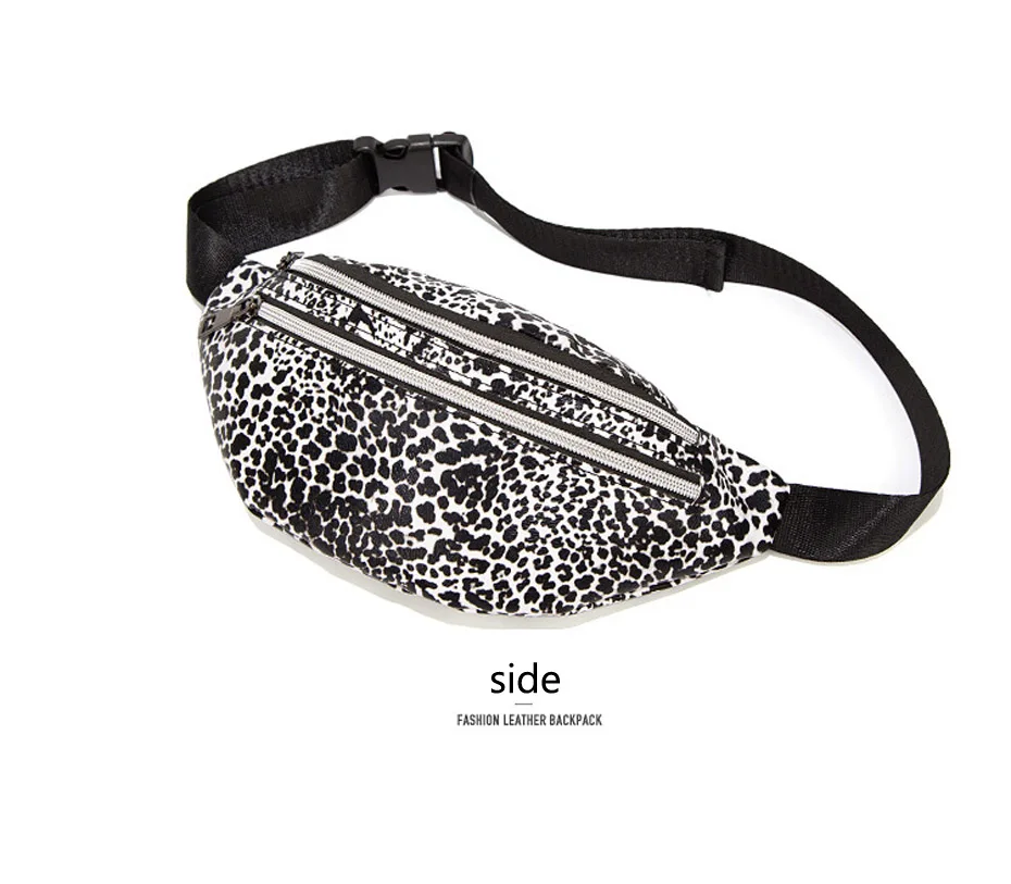 Леопардовая поясная сумка для женщин, дизайнерская брендовая роскошная сумка, Высококачественная женская сумка из искусственной кожи, поясная сумка, сумка для сообщений
