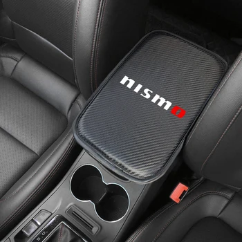 

Universal Car Armrest Pad Auto Armrests Car Center Console Arm Rest Seat Box Pad Covers for Nissan Nismo Juke Note Car Styling