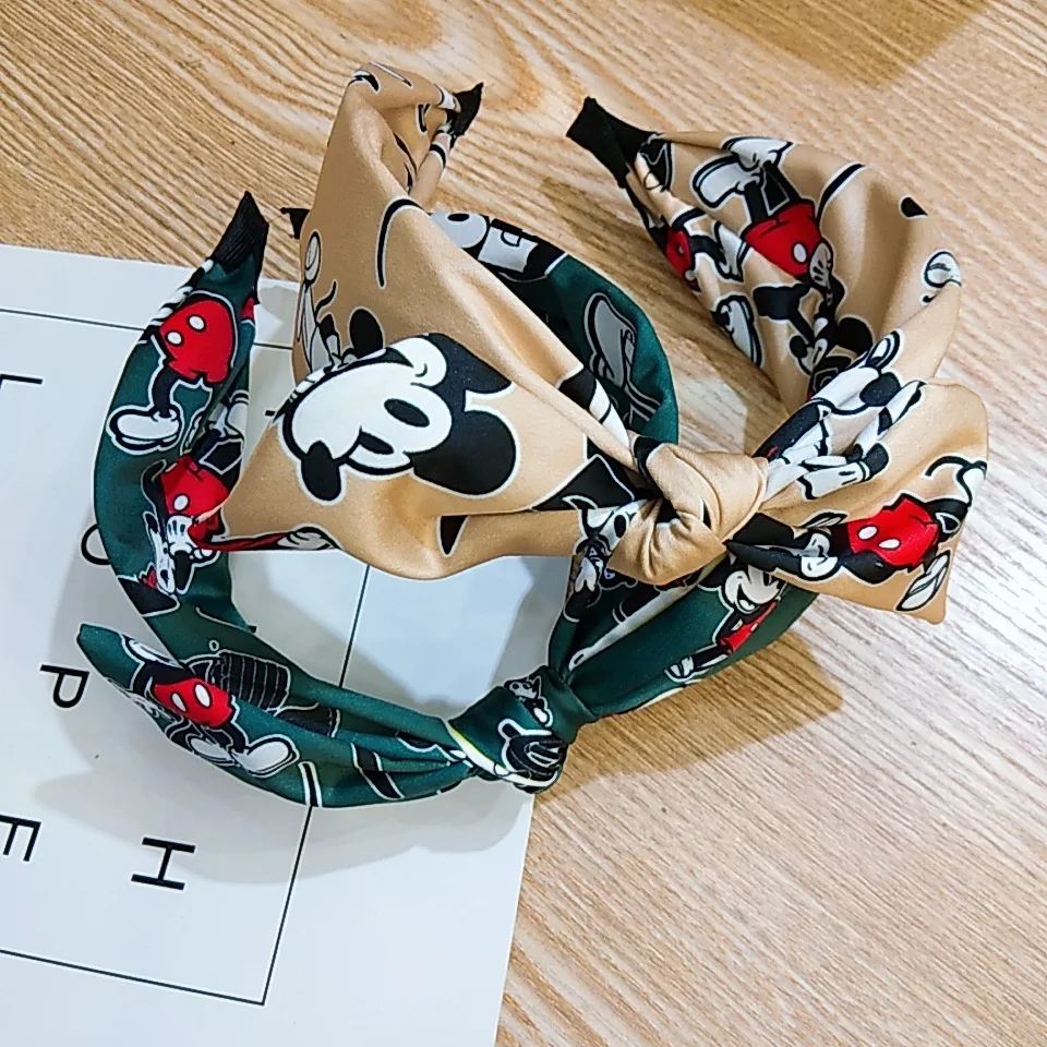 Disney новая стильная футболка с изображением персонажей видеоигр повязка меховые