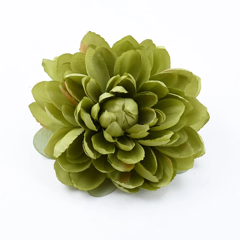 2 5PCS wholesale Artificial flowers wedding decorative flowers for scrapbooking wall flores christmas home decorations diy a cap - Цвет: 2