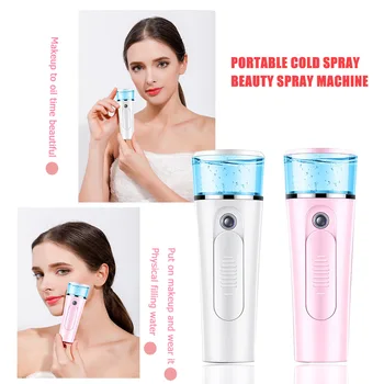 

Women Face Spray Steamer Bottle Hand-held Nano Mist Sprayer Skin Care Moisturizing Hydrating Facial Mist Spray Machine