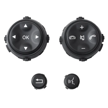 

Car Multifunction Steering Wheel Button For Mercedes-Benz W221 S-Class S280 S300 S350 S400 Black